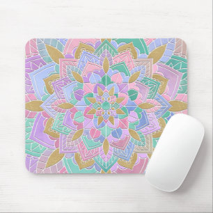 Alfombrilla De Ratón Pastel Mandala II