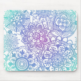 Alfombrilla De Ratón Pastel Mandala Pattern Mousepad