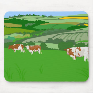 Alfombrilla De Ratón Pasto de vacas