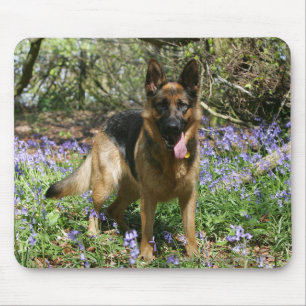 Alfombrilla De Ratón Pastor alemán que coloca
