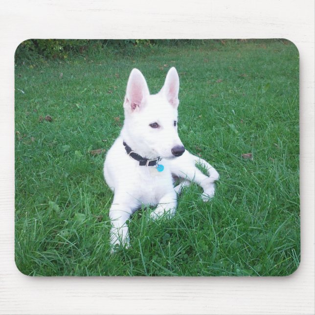Alfombrilla De Ratón Pastor de relajación Mousemat (Frente)