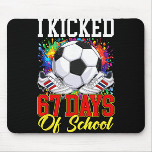 Alfombrilla De Ratón Pataleé 67 Días De Colegio Fútbol 67º Día De Coleg