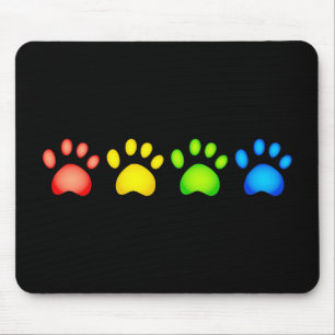 Alfombrilla De Ratón Patas coloridas