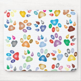 Alfombrilla De Ratón Patas de los mascotas