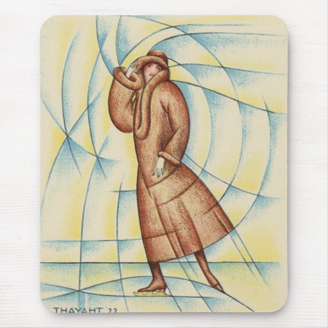 Alfombrilla De Ratón Patinador artístico (Frente)