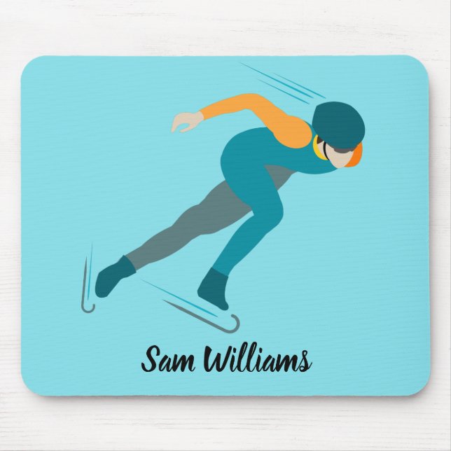 Alfombrilla De Ratón Patinaje de velocidad (Frente)