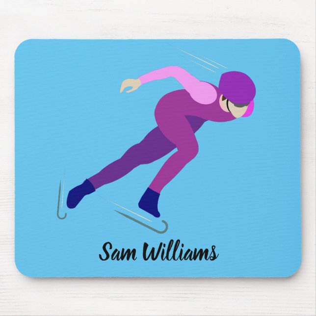 Alfombrilla De Ratón Patinaje de velocidad (Frente)