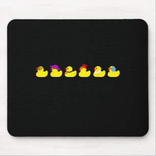 Alfombrilla De Ratón Patitos En Fila Chiste Divertido Papá Broma Divert