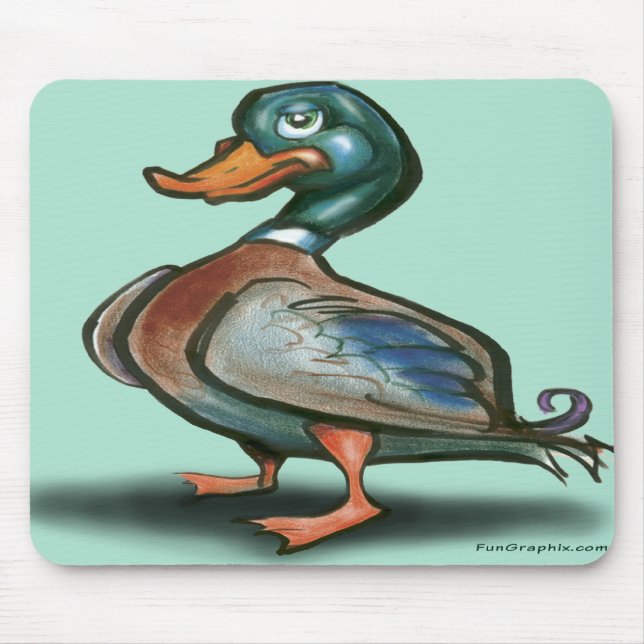 Alfombrilla De Ratón Pato (Frente)