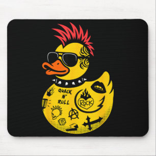 Alfombrilla De Ratón Pato de goma amarillo roca hombres mujeres niños p