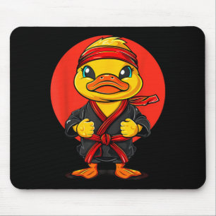 Alfombrilla De Ratón Pato de goma de kickboxing Taekwondo Karate Mma