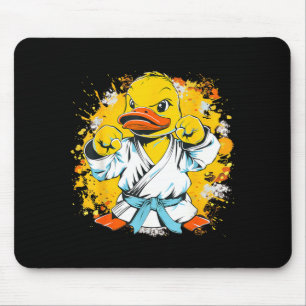 Alfombrilla De Ratón Pato de goma de kickboxing Taekwondo Karate Mma