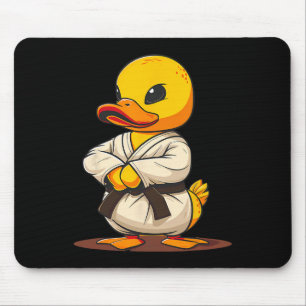 Alfombrilla De Ratón Pato de goma motivo Karate Taekwondo Jiu-jitsu Mma
