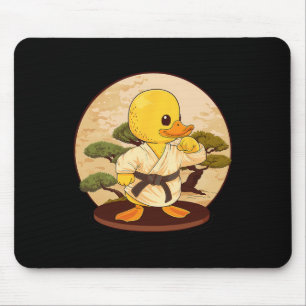 Alfombrilla De Ratón Pato de goma motivo karate Taekwondo Jiu-jitsu Mma