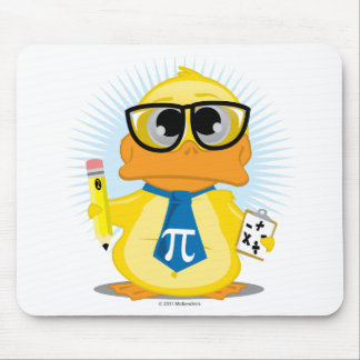Alfombrilla De Ratón Pato del profesor de matemáticas
