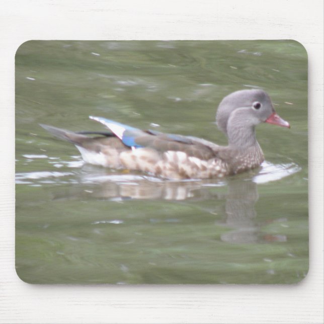 Alfombrilla De Ratón Pato en el lago Mousepad (Frente)
