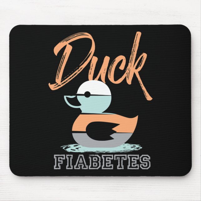 Alfombrilla De Ratón Pato Fiabetes  (Frente)