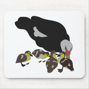 Alfombrilla De Ratón Pato y pato moscovitas