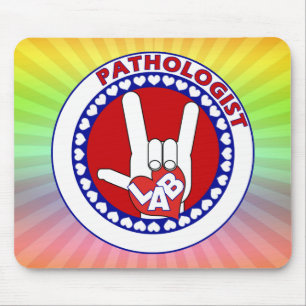 ALFOMBRILLA DE RATÓN PATOLOGISTA ROUND LOGO ASL