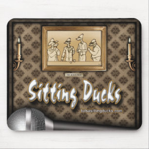 Alfombrilla De Ratón Patos de sentada pared Mousepad "del paquete del