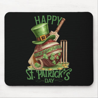 Alfombrilla De Ratón Patrick's Day Costume Cricket Hat Four-leaf Clover