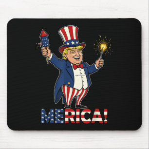 Alfombrilla De Ratón Patrioti De Los Fuegos Artificiales Del 4 De Julio