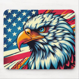 Alfombrilla de ratón patriótica americana