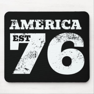 Alfombrilla De Ratón Patriótico del Este de Estados Unidos 1776