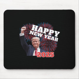 Alfombrilla De Ratón Patriótico Trump Feliz Año Nuevo 2025 Conservador 