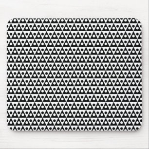 Alfombrilla De Ratón Patrón 260514 - Negro sobre blanco