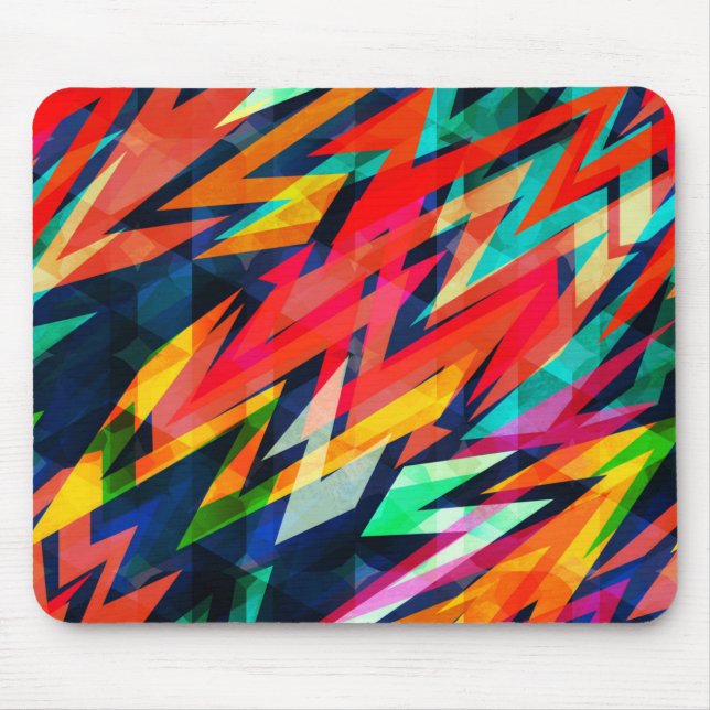 Alfombrilla De Ratón Patrón abstracto (Frente)