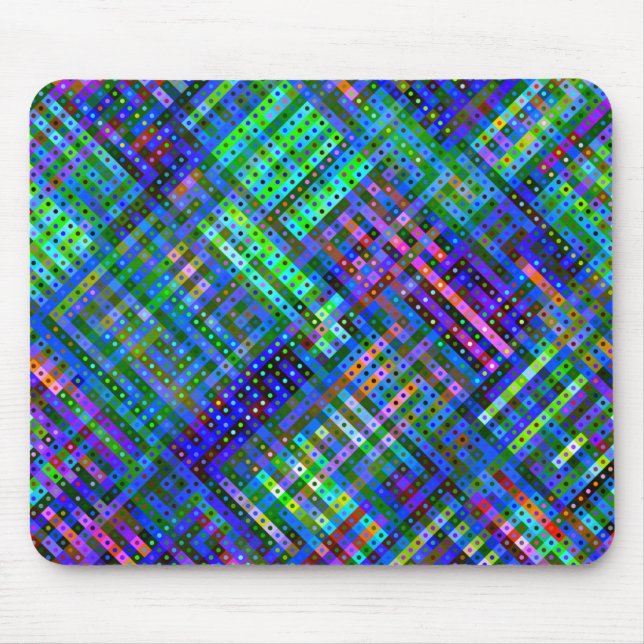 Alfombrilla De Ratón Patrón abstracto (Frente)