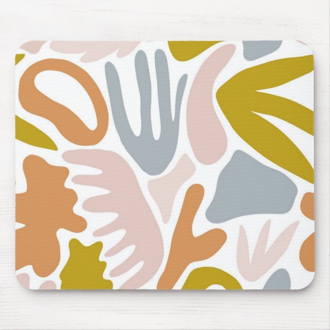Alfombrilla De Ratón Patrón abstracto (Frente)