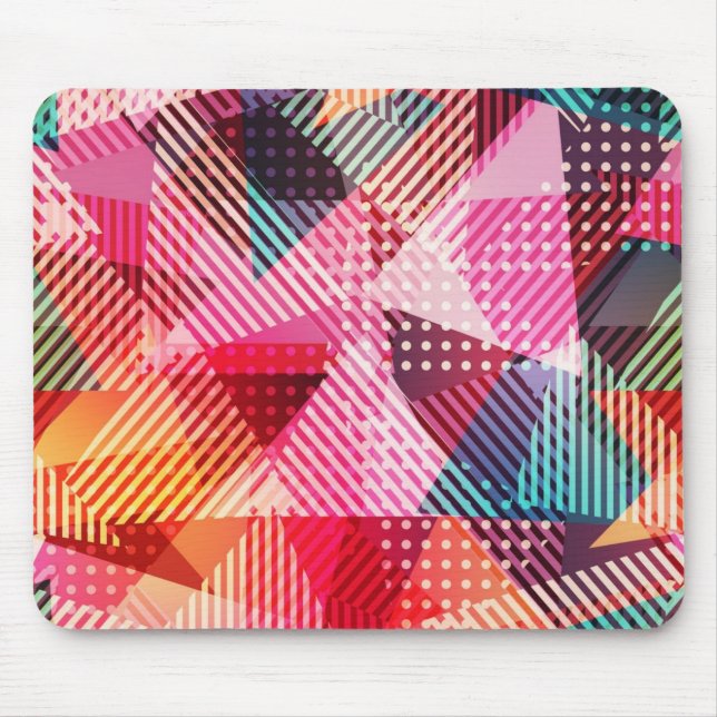 Alfombrilla De Ratón Patrón abstracto (Frente)