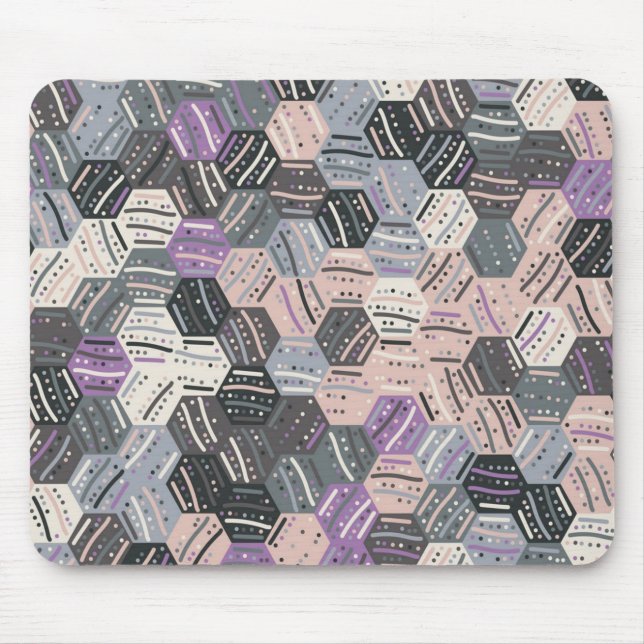 Alfombrilla De Ratón Patrón abstracto (Frente)