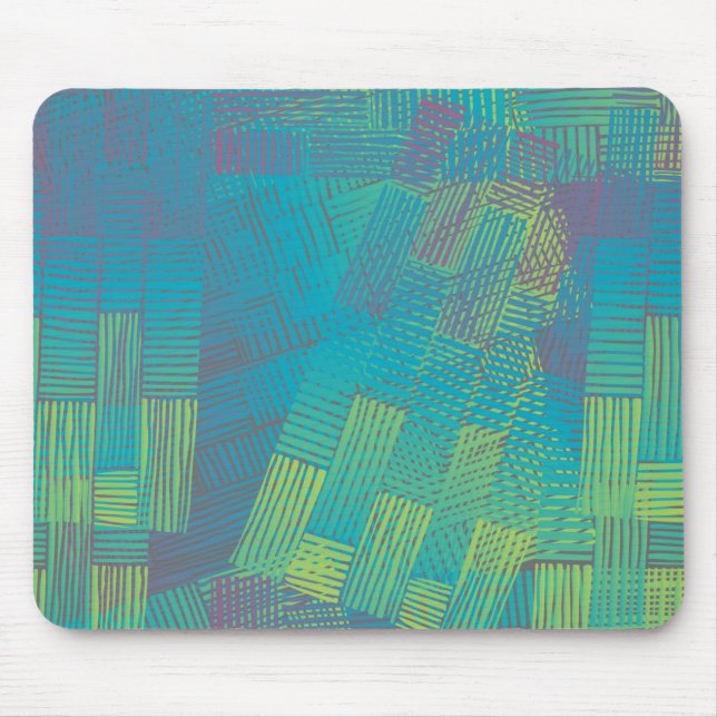 Alfombrilla De Ratón Patrón abstracto (Frente)