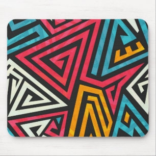 Alfombrilla De Ratón Patrón abstracto