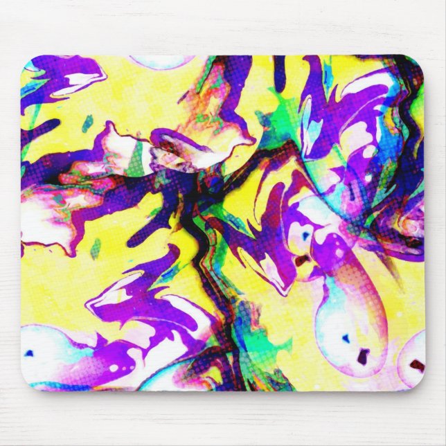 Alfombrilla De Ratón Patrón abstracto (Frente)