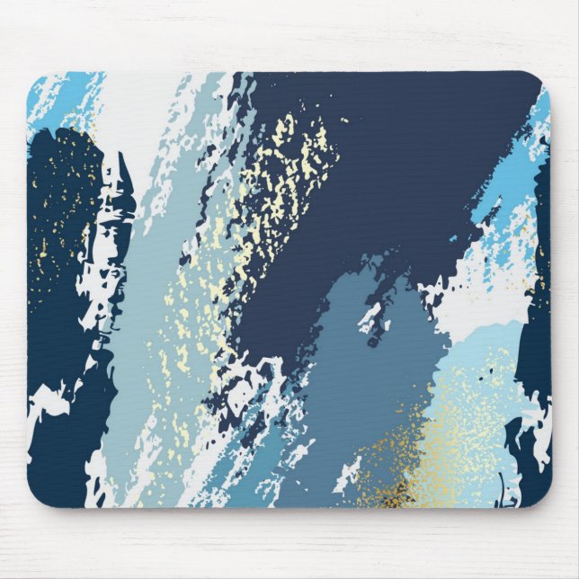 Alfombrilla De Ratón Patrón abstracto (Frente)