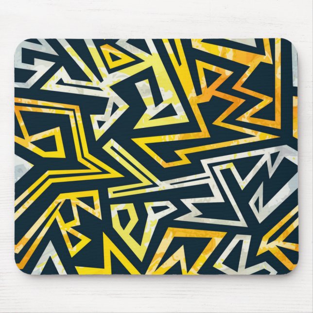 Alfombrilla De Ratón Patrón abstracto (Frente)
