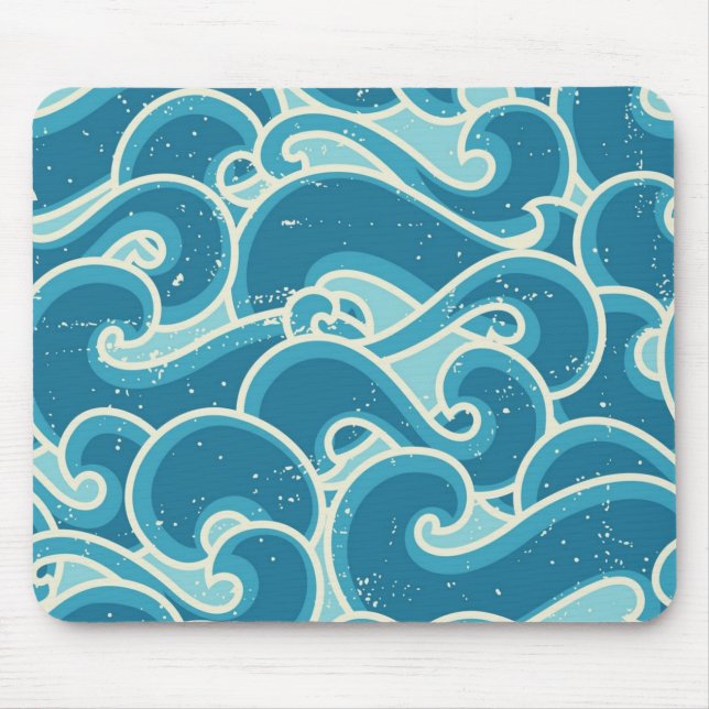 Alfombrilla De Ratón Patrón abstracto (Frente)