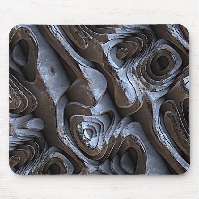 Alfombrilla De Ratón Patrón abstracto 1 Mousepad (Frente)