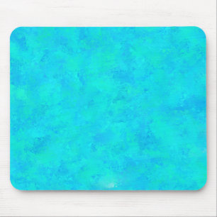 Alfombrilla De Ratón Patrón abstracto azul turquesa