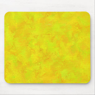 Alfombrilla De Ratón Patrón abstracto de naranja amarillo verde