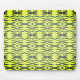 Alfombrilla De Ratón Patrón amarillo y negro