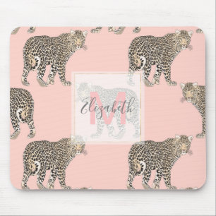 Alfombrilla De Ratón Patrón animal de leopardo de la Moda de moda