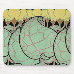 Alfombrilla De Ratón Patrón Art Nouveau #10
