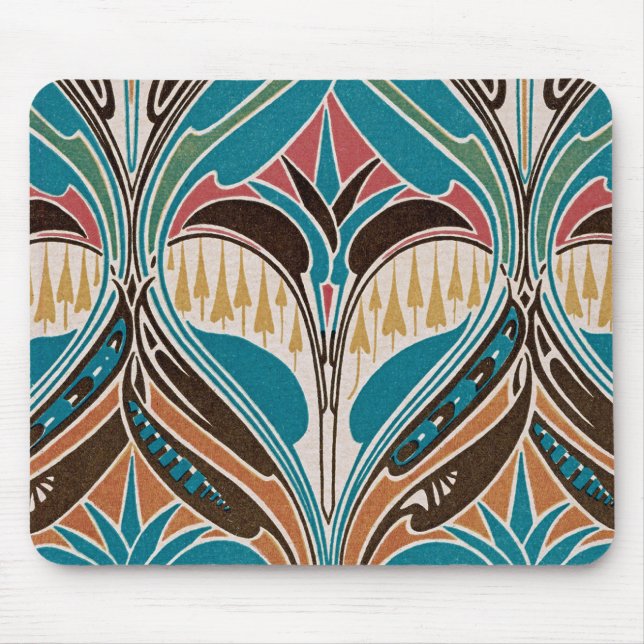 Alfombrilla De Ratón Patrón Art Nouveau #11 en Emporio Moffa (Frente)