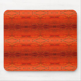 Alfombrilla De Ratón Patrón azteca naranja