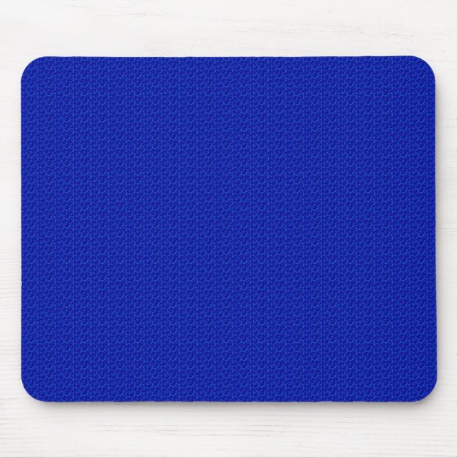 Alfombrilla De Ratón Patrón azul eléctrico (Frente)